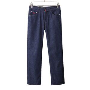 Kiton Classic Dark Blue Denim Trousers